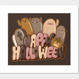 Sweet & Spooky Halloween Delights Posters and Art